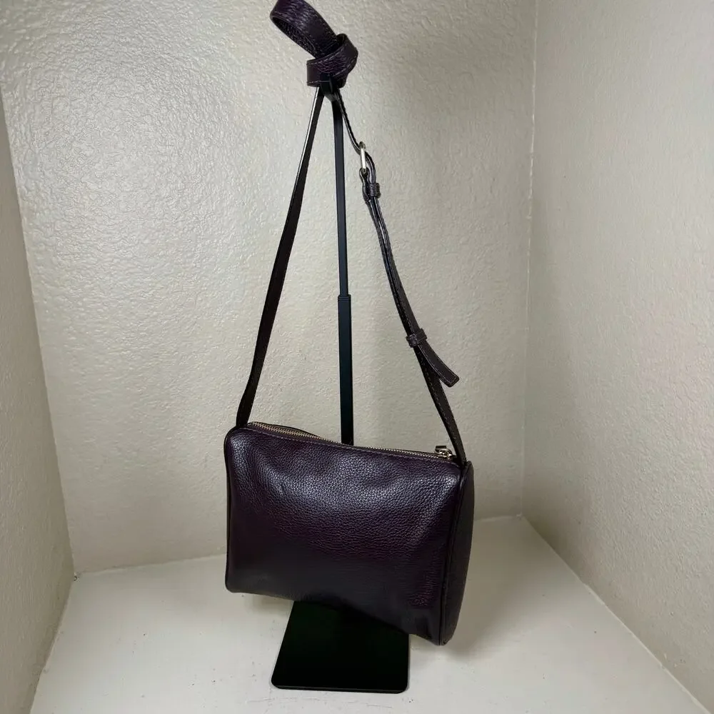 EUC Kate Spade New York Cobble Hill Cayli crossbody purse burgundy with COA